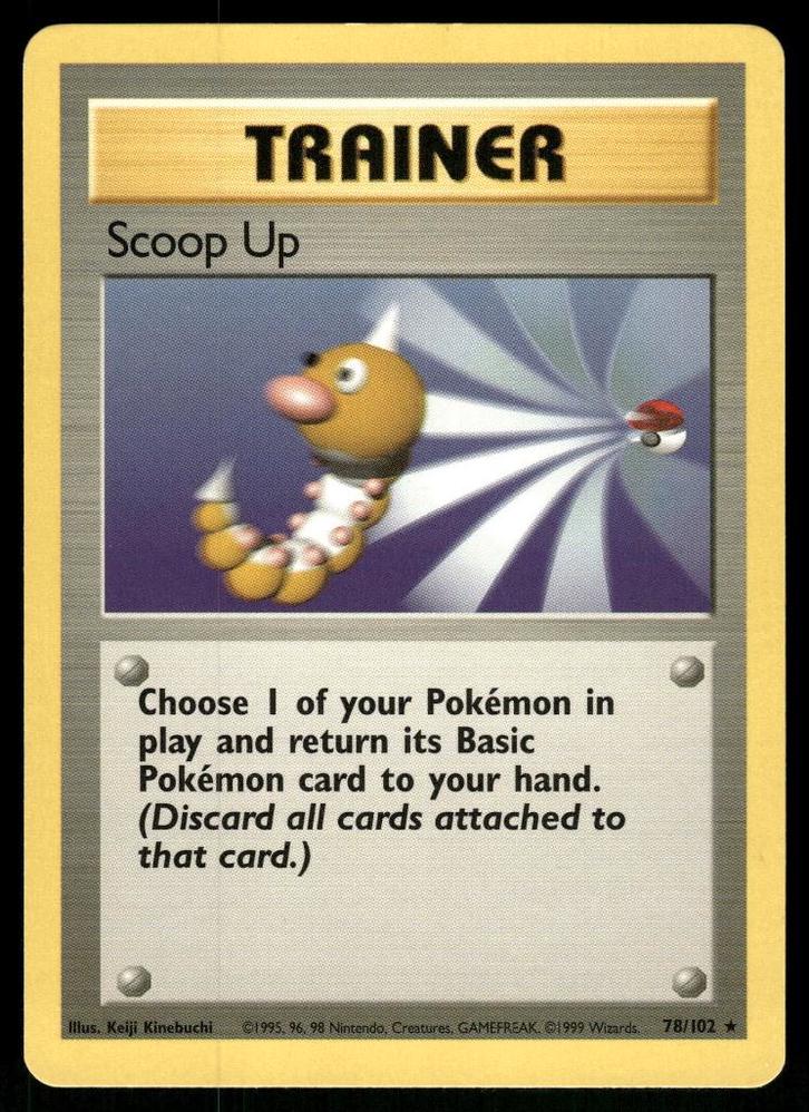 Scoop Up 78/102 - Base (NM), Hobby & Loisirs créatifs, Jeux de cartes à collectionner | Pokémon, Utilisé, Envoi