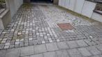 Grijze en antracietkleurige granietpuinsteen van 10x10x5 voo, Ophalen, Gebruikt, Graniet, Antraciet