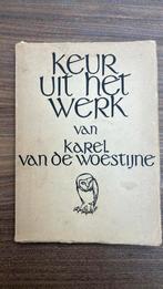 Keur uit het werk van Karel van de Woestijne, Ophalen of Verzenden, Gelezen