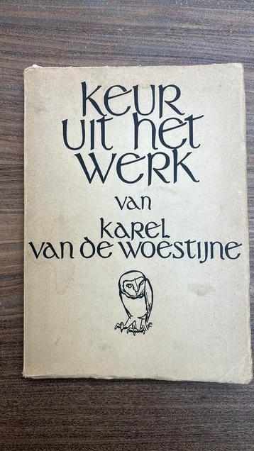 Keur uit het werk van Karel van de Woestijne beschikbaar voor biedingen