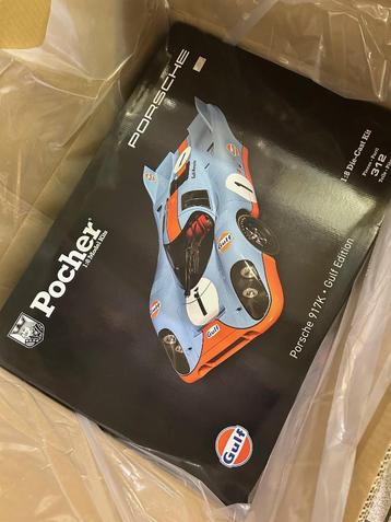 POCHER 1:8 scale HK118 Porsche 917K - Gulf Edition beschikbaar voor biedingen