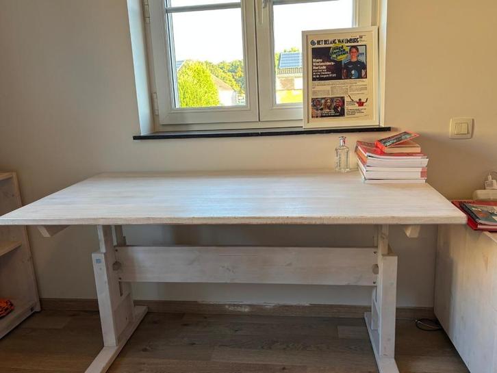 Lifetime Bureau - White wash, Kinderen en Baby's, Kinderkamer | Stapelbedden en Hoogslapers, Gebruikt, Ophalen