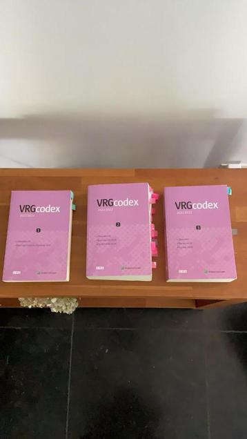 VRG Codex 2021-2022, Boeken, Ophalen of Verzenden