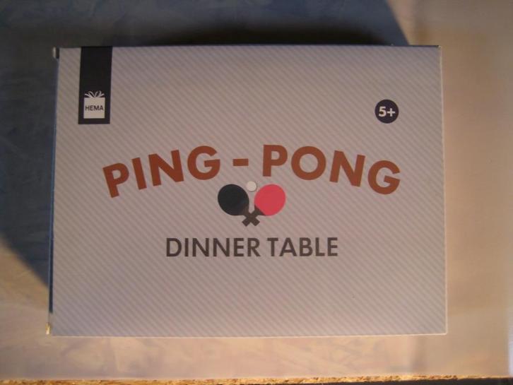 Ping pong dinner table - HEMA, Hobby en Vrije tijd, Gezelschapsspellen | Overige, Gebruikt, Ophalen