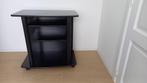 zwart tv kastje op wieltjes, Huis en Inrichting, Kasten |Televisiemeubels, Ophalen, Gebruikt, 50 tot 100 cm, Minder dan 100 cm