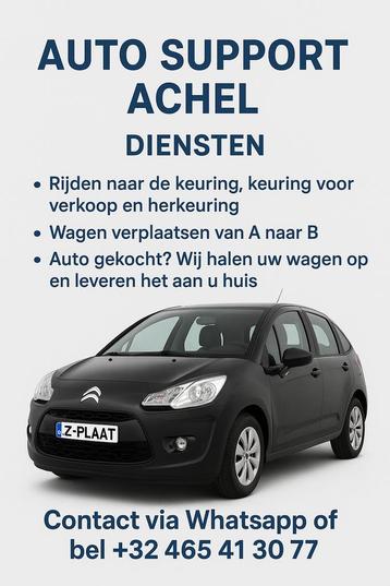 Wij rijden naar de keuring voor u! Met onze z-platen beschikbaar voor biedingen