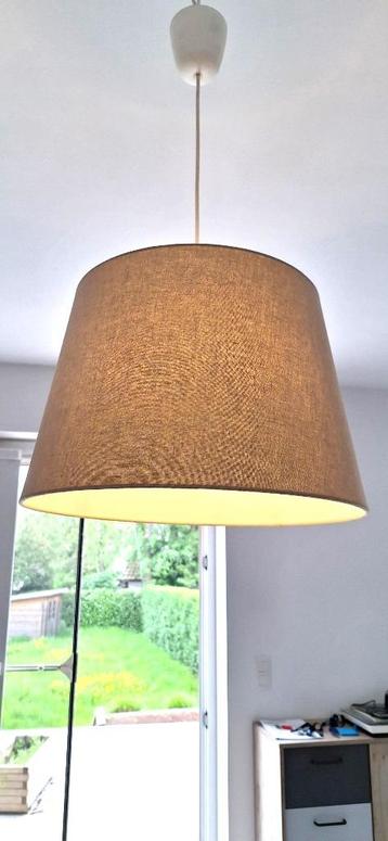  Ikea abat jour beige foncé 42cm en très bon état beschikbaar voor biedingen