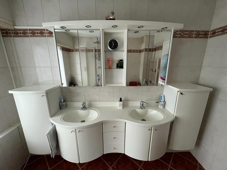 Badkamermeubel 165cm, Huis en Inrichting, Barren, Zo goed als nieuw, Ophalen