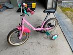Vélo enfant B-twin 14 pouces rose + petites roues amovibles, Vélos & Vélomoteurs, Stabilisateurs, Btwin - Décathlon, Enlèvement