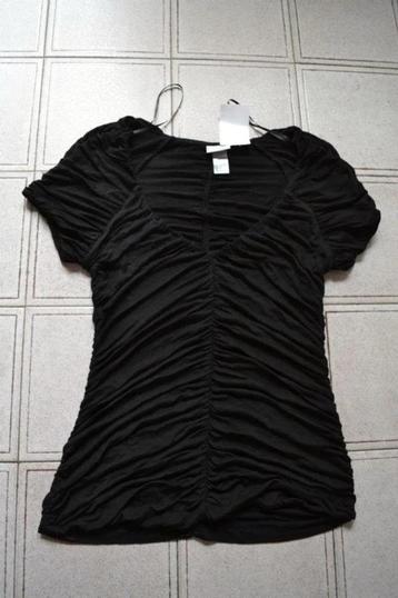 3 zwart blouse van h&m nieuw <3  