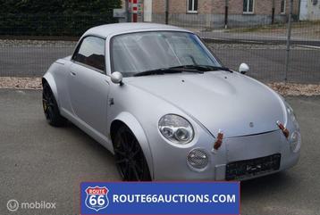 Daihatsu Copen Cabriolet | Route 66 Auctions, Cuir, Argent ou Gris, Achat, Intérieur cuir