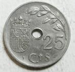 AV CURRENCY SPANJE KM #753 „25 CENTIMOS” UIT 1937, Ophalen of Verzenden, Losse munt, Overige landen