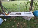 Keuken tablet aanrechtblad. Wit composiet 3cm, Ophalen, Gebruikt, Wit