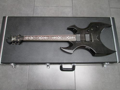ESP LTD AX-400FM - incl. koffer - ALS NIEUW - zeer zeldzaam!, Muziek en Instrumenten, Snaarinstrumenten | Gitaren | Elektrisch