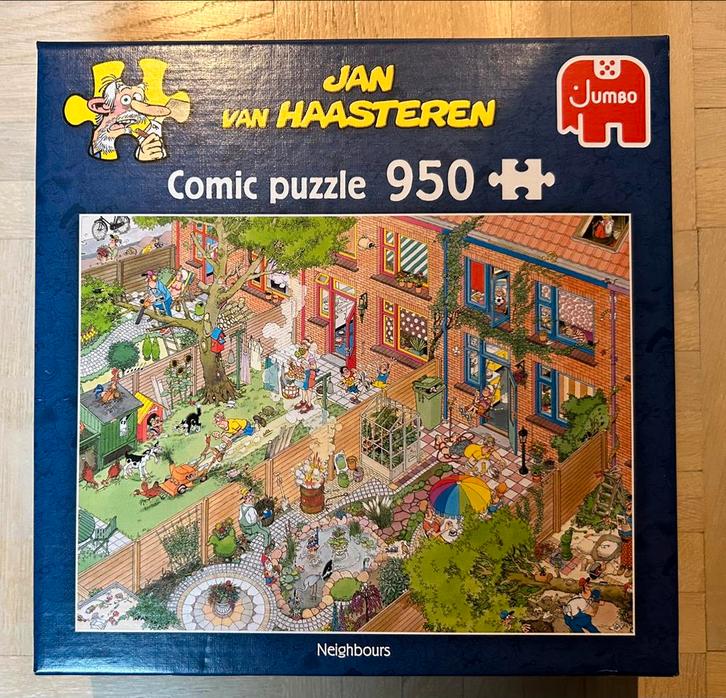 Jan Van Haasteren Comic puzzel (950 stukjes), Hobby en Vrije tijd, Denksport en Puzzels, Zo goed als nieuw, Legpuzzel, 500 t/m 1500 stukjes