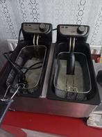 dubbele friteuse, Elektronische apparatuur, Frituurpannen, 1 tot 2 liter, Ophalen, Gebruikt, Uitneembare binnenpan