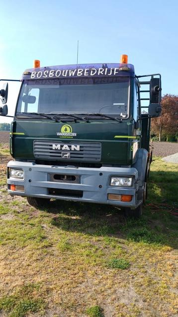 MAN 18.220 oprijwagen, Achat, Attache-remorque, 2 places, Boîte manuelle