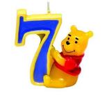 Bougie à gâteau Disney anniversaire Winnie l'ourson 7, Hobby & Loisirs créatifs, Enlèvement ou Envoi, Gâteaux, Tartes ou cupcakes