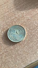 Frankrijk 20 centime 1963, Ophalen of Verzenden, Frankrijk