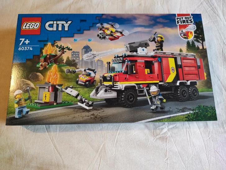 Lego City 60374 – Brandweerwagen, Enfants & Bébés, Jouets | Duplo & Lego, Neuf, Lego, Ensemble complet, Enlèvement ou Envoi