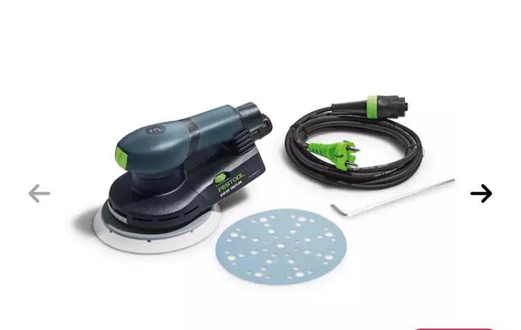 Festool ets ec 150/3 nieuw dans boit karton