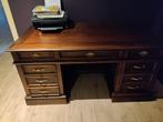 Massieve Engels Bureau zeer goede staat, Huis en Inrichting, Bureaus, Ophalen, Gebruikt, Bureau
