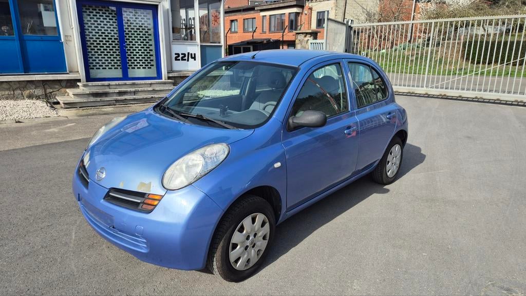 Nissan Micra 1.3i Km 105000 Jaar 2004 Ct Ok, Auto's, Nissan, Bedrijf, Te koop, Micra, ABS, Airbags, Alarm, Boordcomputer, Centrale vergrendeling