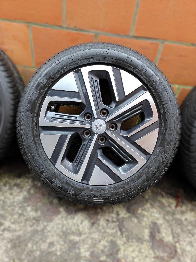 Jantes et pneus d'hiver Michelin 5x114,3 neuf, Neuf, Pneus et Jantes, Véhicule de tourisme, 17 pouces