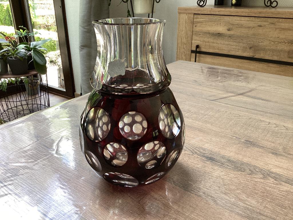 Vase Val Saint Lambert, Antiquités & Art, Enlèvement