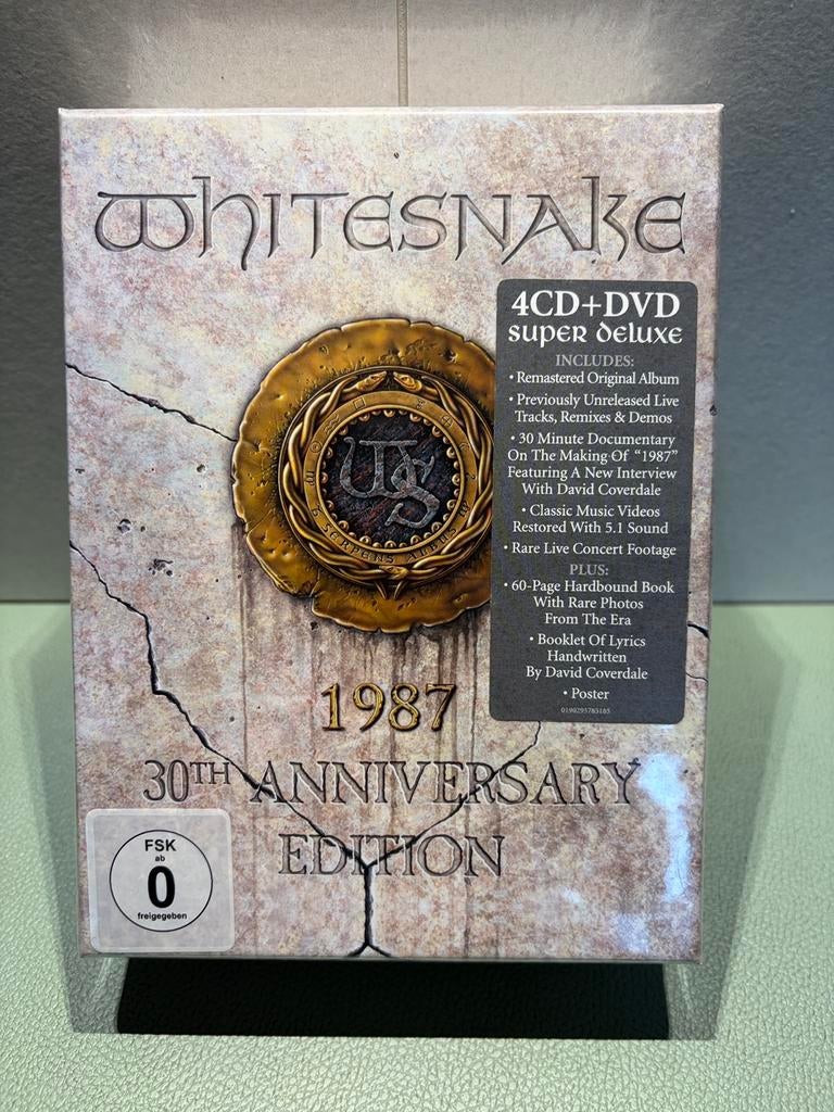 Whitesnake 1987 30th Anniversary edition mint!, Cd's en Dvd's, Cd's | Hardrock en Metal, Nieuw in verpakking, Boxset, Ophalen of Verzenden