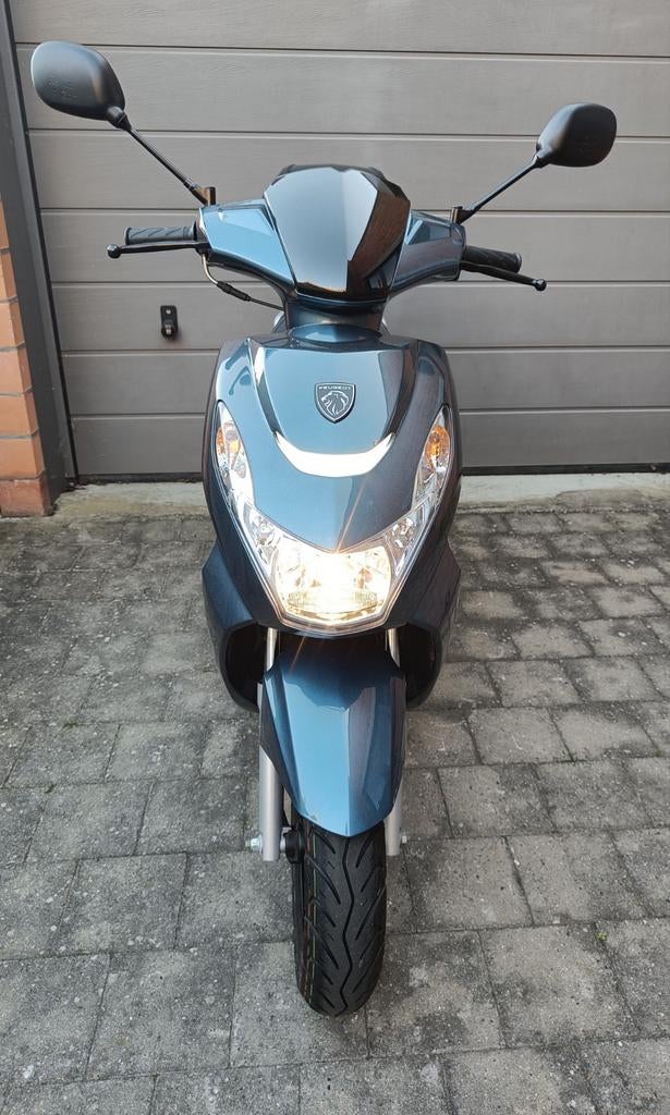 Peugeot Kisbee Driver Blue, 1er propriétaire, garantie const, Vélos & Vélomoteurs, Scooters | Peugeot, Neuf, Autres modèles, Classe B (45 km/h)