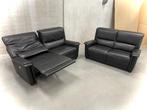 Leder salon met relax - Mecam - NIEUWSTAAT !, Huis en Inrichting, Ophalen, Zo goed als nieuw, Leer