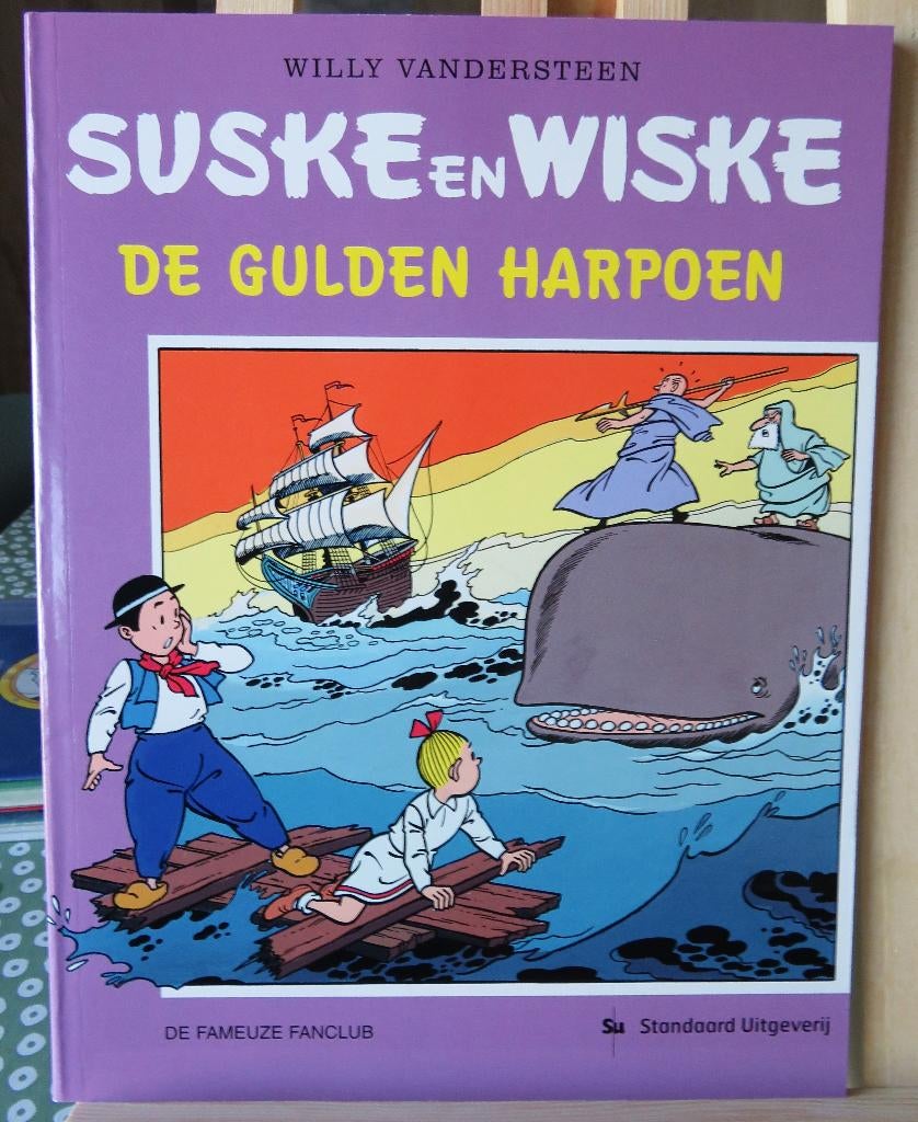 Suske en Wiske de gulden harpoen, Ophalen of Verzenden, Nieuw