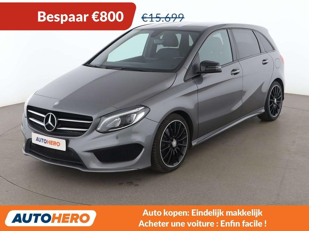 Mercedes-Benz B-Klasse 180 B 180 AMG Line, Autos, Argent ou Gris, Achat, Boîte manuelle, Alcantara