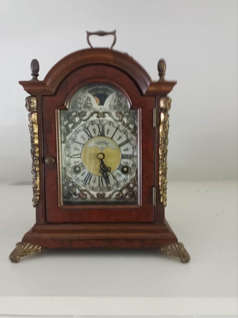 Mooie oude houten pendule., Ophalen