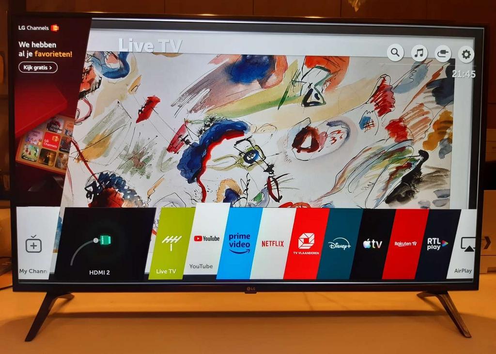 LG 4k Smart tv 50inch, Audio, Tv en Foto, Televisies, Ophalen, Zo goed als nieuw, LG, Smart TV