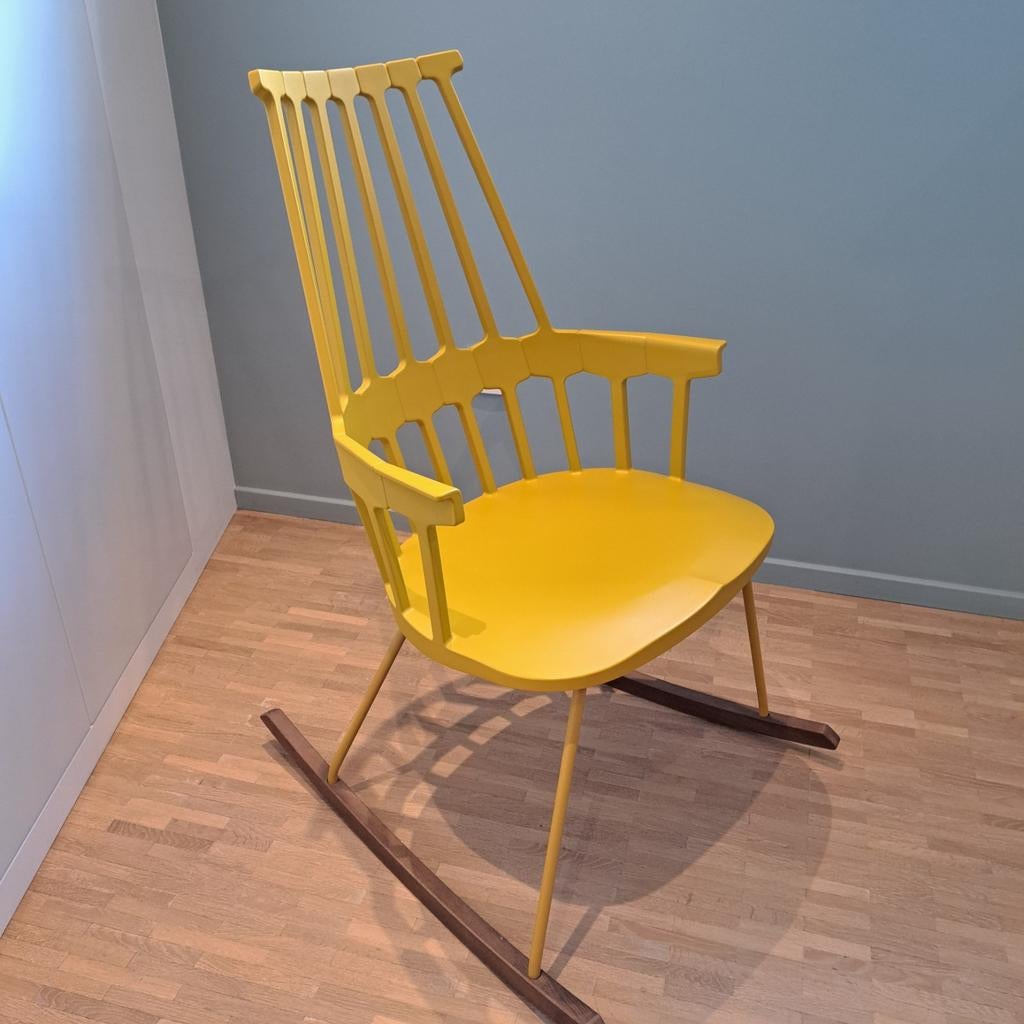Kartell design schommelstoel, Overige kleuren, Design, Zo goed als nieuw, Eén