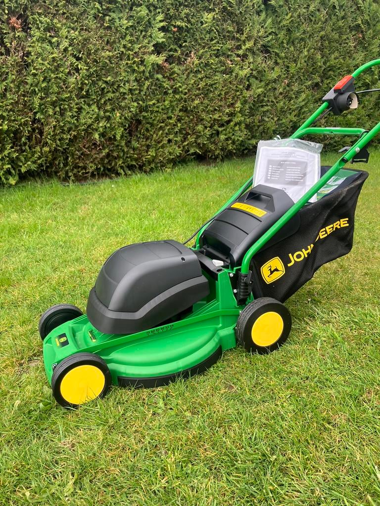 John Deere R40 EL, Tuin en Terras, Grasmaaiers, Ophalen, Cirkelmaaier, Elektrische grasmaaier, Nieuw