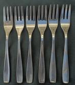 WMF Berlin 90 6x Verzilverde Taartvork 15,5cm, Verzenden, Zo goed als nieuw, Bestekset