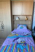 Tiener bed + boekenkast zie omschrijving, Ophalen, 85 tot 100 cm, Zo goed als nieuw, Lattenbodem