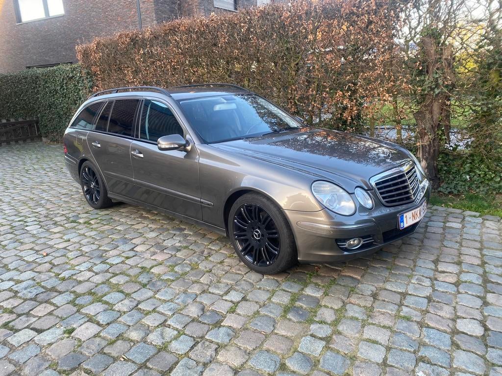 Mercedes e-klasse  220cdi avantgarde, Auto's, Mercedes-Benz, Particulier, E-Klasse, Trekhaak, Diesel, Euro 4, Break, Automaat