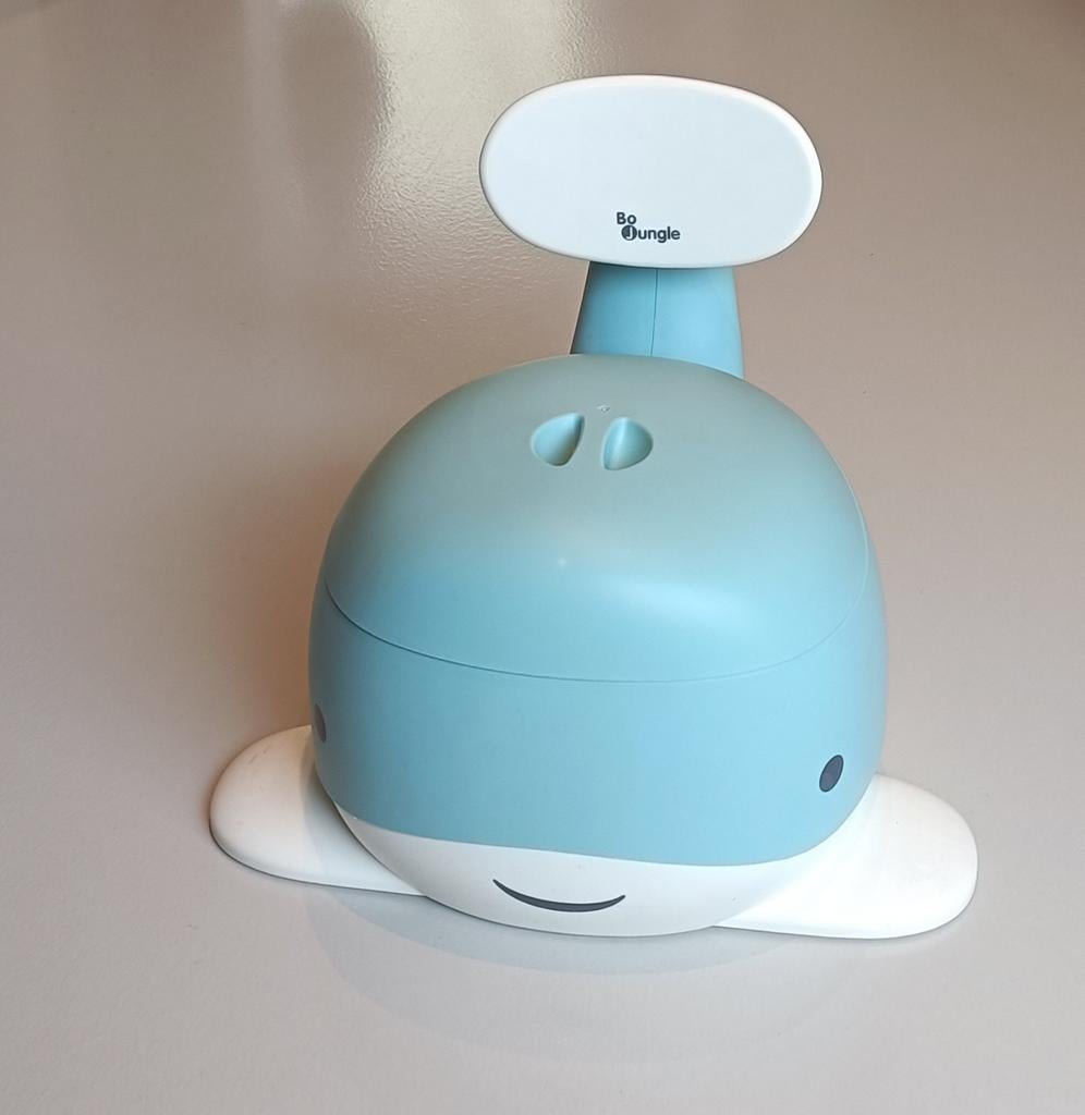 Bo jungle potje met deksel walvis blauw, Kinderen en Baby's, Ophalen, Zo goed als nieuw