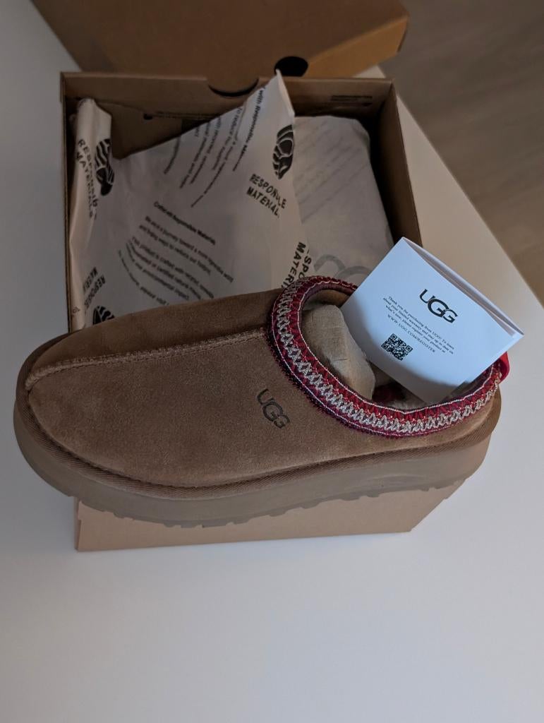 Nieuwe UGG Tazza slippers, Verzenden, Zwart, Nieuw, Sandalen of Muiltjes