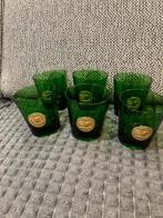 6 Vintage glazen 8 cm medaillon frans aperitief Byrrh, Verzamelen, Ophalen of Verzenden, Zo goed als nieuw