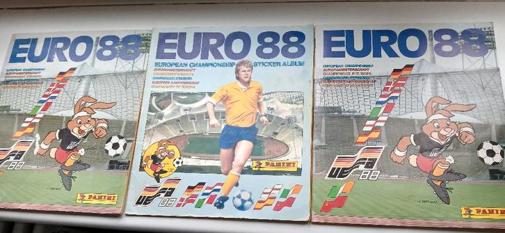 Panini ek 88 3 versies, Collections, Autocollants, Enlèvement ou Envoi