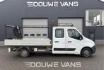 Renault Master Dubbel Cabine Hiab Laadkraan Imperiaal Trekha, Auto's, Bestelwagens en Lichte vracht, Voorwielaandrijving, 4 deurs