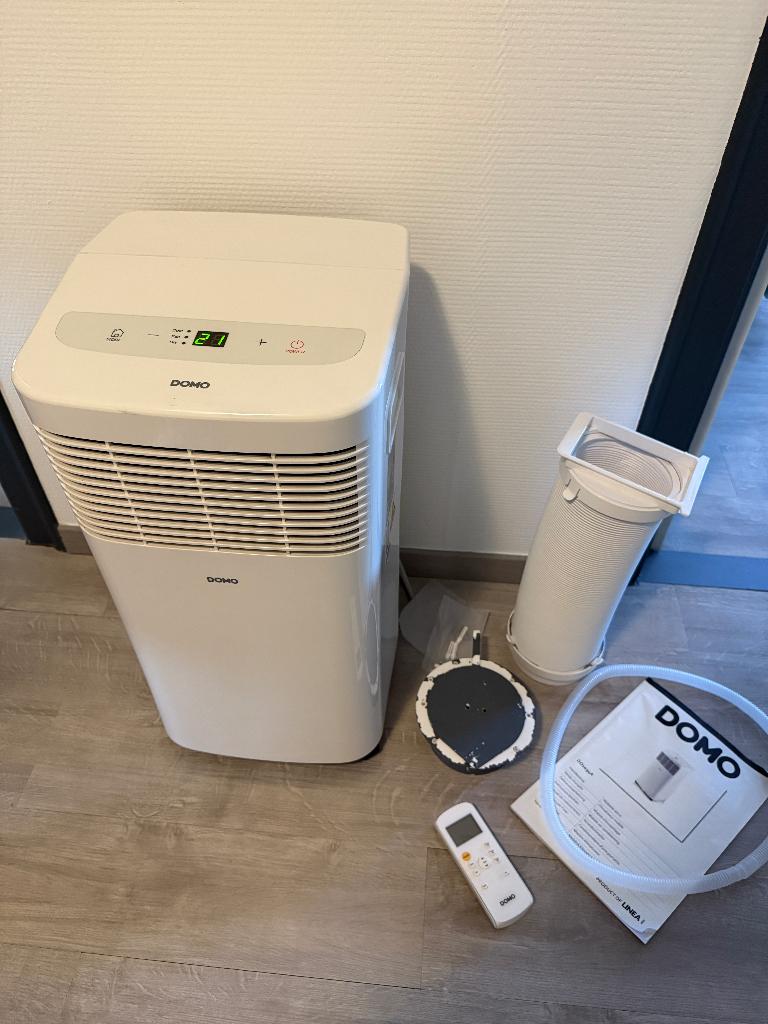 Mobiele Airco DOMO (DO1034A), Elektronische apparatuur, Airco's, Ophalen, Zo goed als nieuw, Mobiele airco, Afstandsbediening