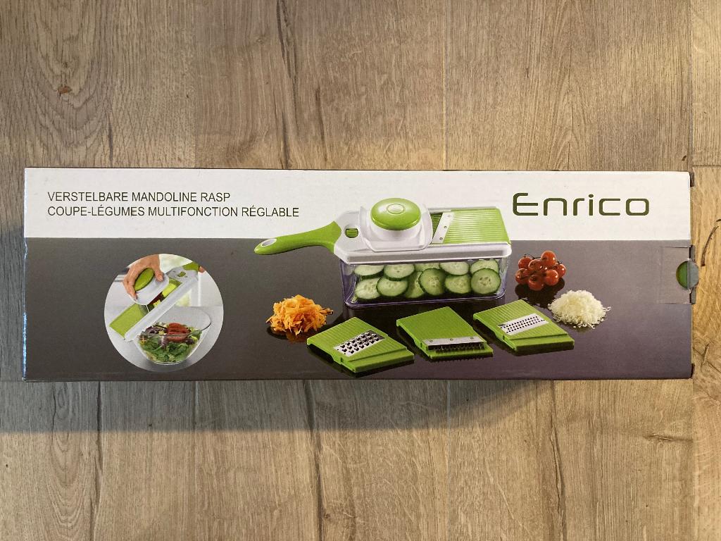 Groentesnijder - mandoline, Snijmachine, Ophalen of Verzenden, Nieuw, Kunststof