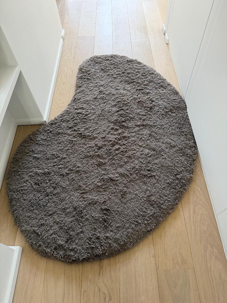 Tapijtje bruin Ferm Living, Ophalen, Zo goed als nieuw, Bruin