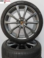 Porsche 19 inch velgen Boxster 982 Cayman 718 zomerbanden, Gebruikt, -, -, Banden en Velgen